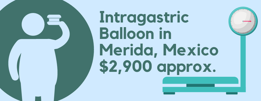 Intragastric Balloon in Merida, Mexico Cost